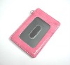 fashion leather name card holder