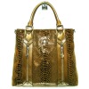 fashion leather tote bag