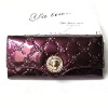 fashion leather wallet for ladies