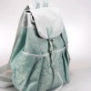 fashion leisure nice polyester PU girls backpack