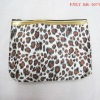 fashion leopard cosmetic bag