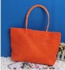 fashion linen beach bag