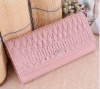 fashion long leather woman wallet