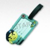 fashion lovely PVC luggage tag