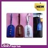 fashion luxurious DIY letter luggage tag