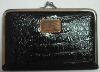 fashion metal frame wallet