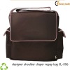 fashion microfiber mummy diaper nappy bag