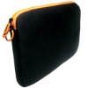 fashion neoprene laptop bag with zipper