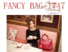 fashion noble lady's red bag