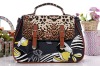 fashion painting leather handbag 016