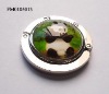 fashion panda bag holder with crystal zinc alloy metal