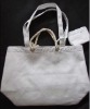 fashion paper fabric women handbag long handle