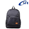 fashion pattern nylon teens school bag