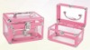 fashion pink Cosmetic case