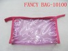 fashion pink PVC cosmetic bag