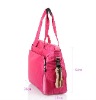 fashion pink mom bag