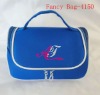 fashion polyester hanging cosmetic bag