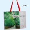 fashion print shopping bag
