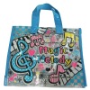 fashion printed pvc handbag