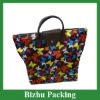 fashion printing pvc lady bag