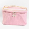 fashion promotional pink cosmetic bag