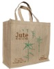 fashion promotional printed jute bag
