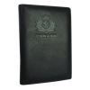 fashion pu grey passport holder for men