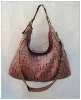 fashion pu stripe handbag wholesale women bags