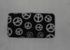 fashion purple peace sign lasy frame wallet