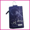 fashion purpple nylon mobile phone bag