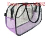 fashion pvc handle bag