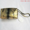 fashion pvc lady wrist bag