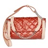 fashion quilted clutch bag with chain