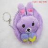 fashion rabbit plush key case