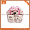 fashion recycle outdoor pet dog cat carrier pet travel tote bag