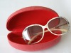 fashion red metal sunglasses case