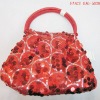 fashion red mini pouch