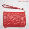fashion red pu mobile bag