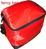 fashion red traveling cooler bag