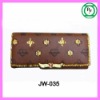fashion retro women leather wallet with rhinestone, handbag