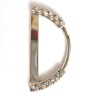 fashion rhinestones D ring for handbag