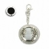 fashion round bag hanger hook with crystal