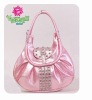 fashion shining pu HOBO handbag with diamond