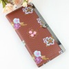 fashion silicone brand leather lady wallet 09001370