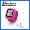 fashion silicone slap ipod nano wristband