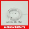 fashion silvery spring ring