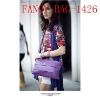 fashion simple style leather sling bag