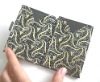 fashion snake leather name card holder