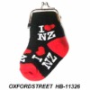 fashion sock coin purse