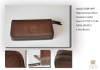 fashion & special men leather wallet with anti-bacterial function